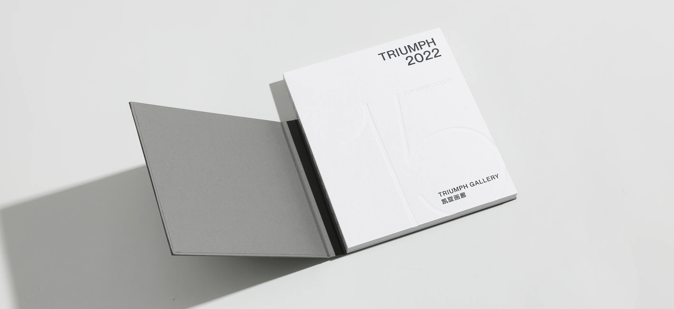Trumph Gallery visual identity
